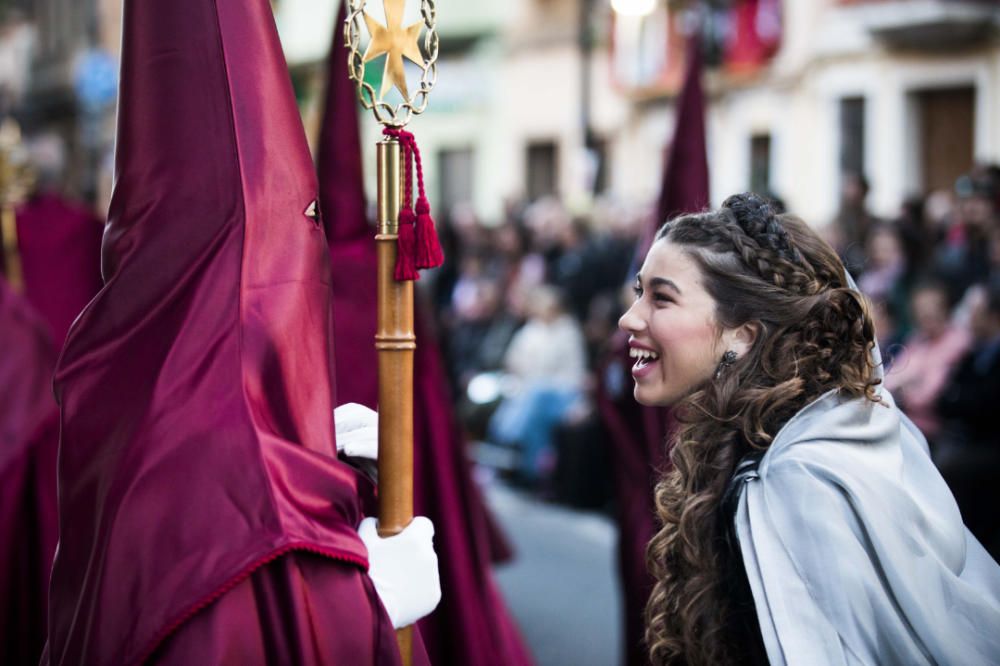 Imágenes de la Semana Santa Marinera, Santo Entierro, del 2018