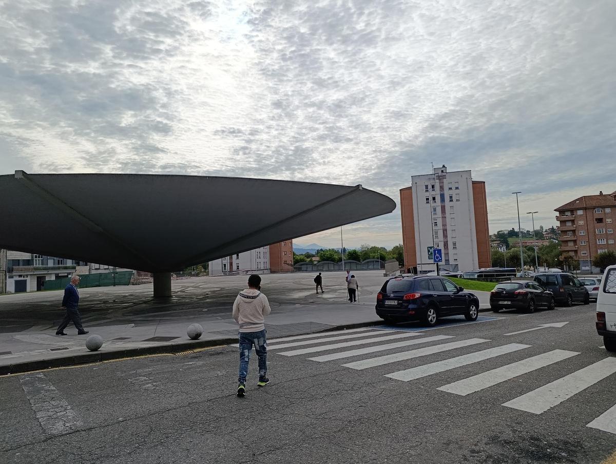 La plaza del Paraguas.