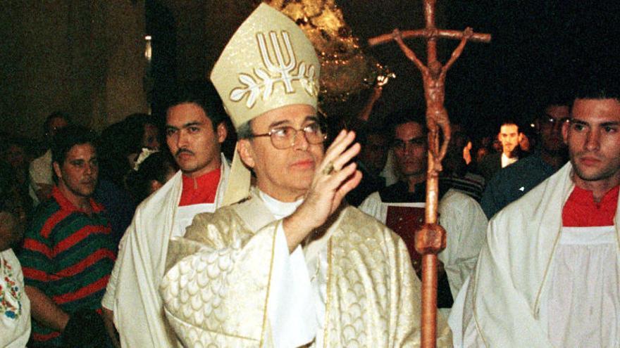 Imagen de archivo del cardenal Ortega.