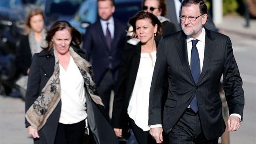 Rajoy encabeza el homenaje del PP y la sociedad valenciana a Rita Barberá