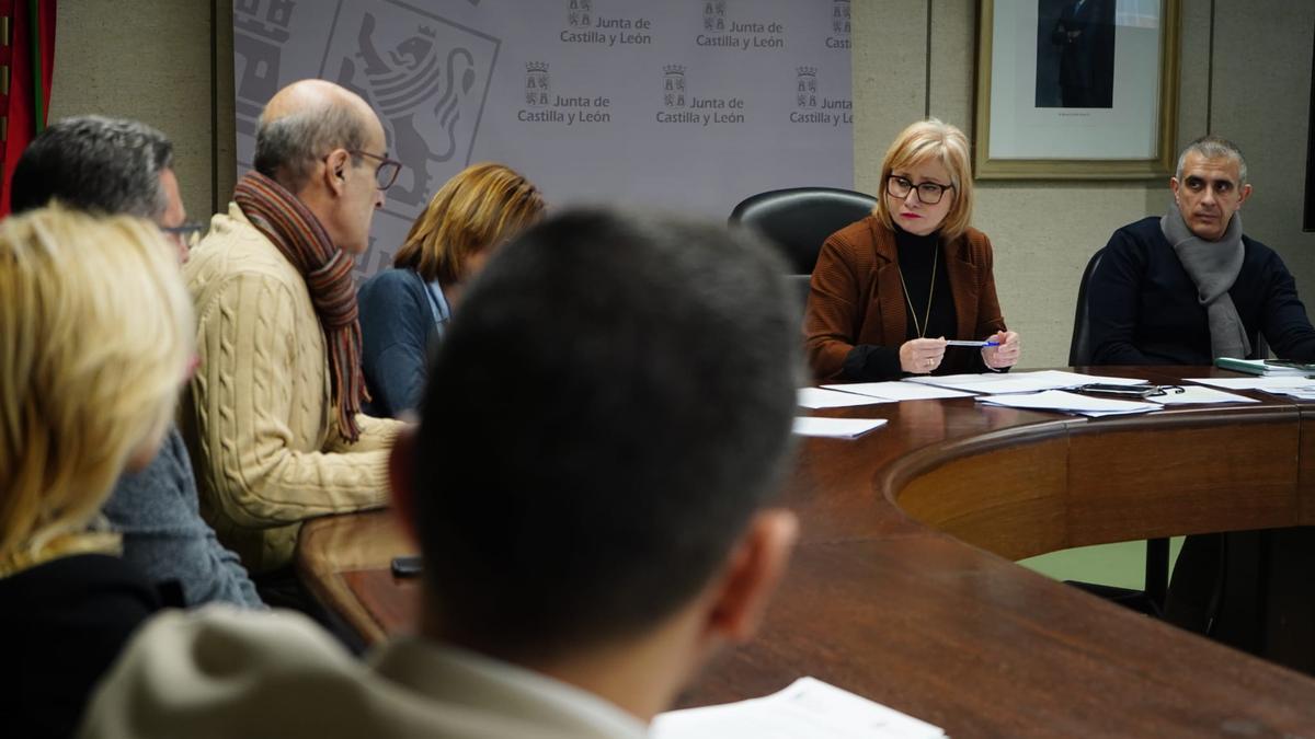 Comisión Territorial de Coordinación celebrada este miércoles en la Delegación de Zamora.