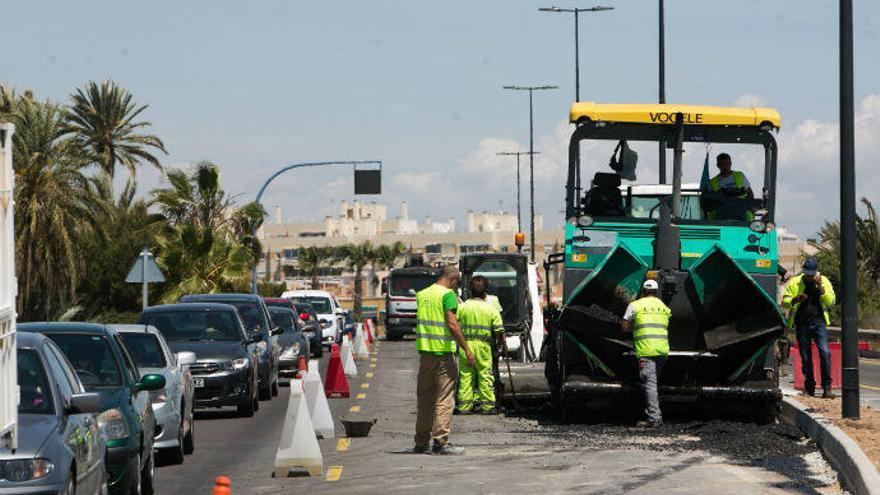 Las obras del carril bici