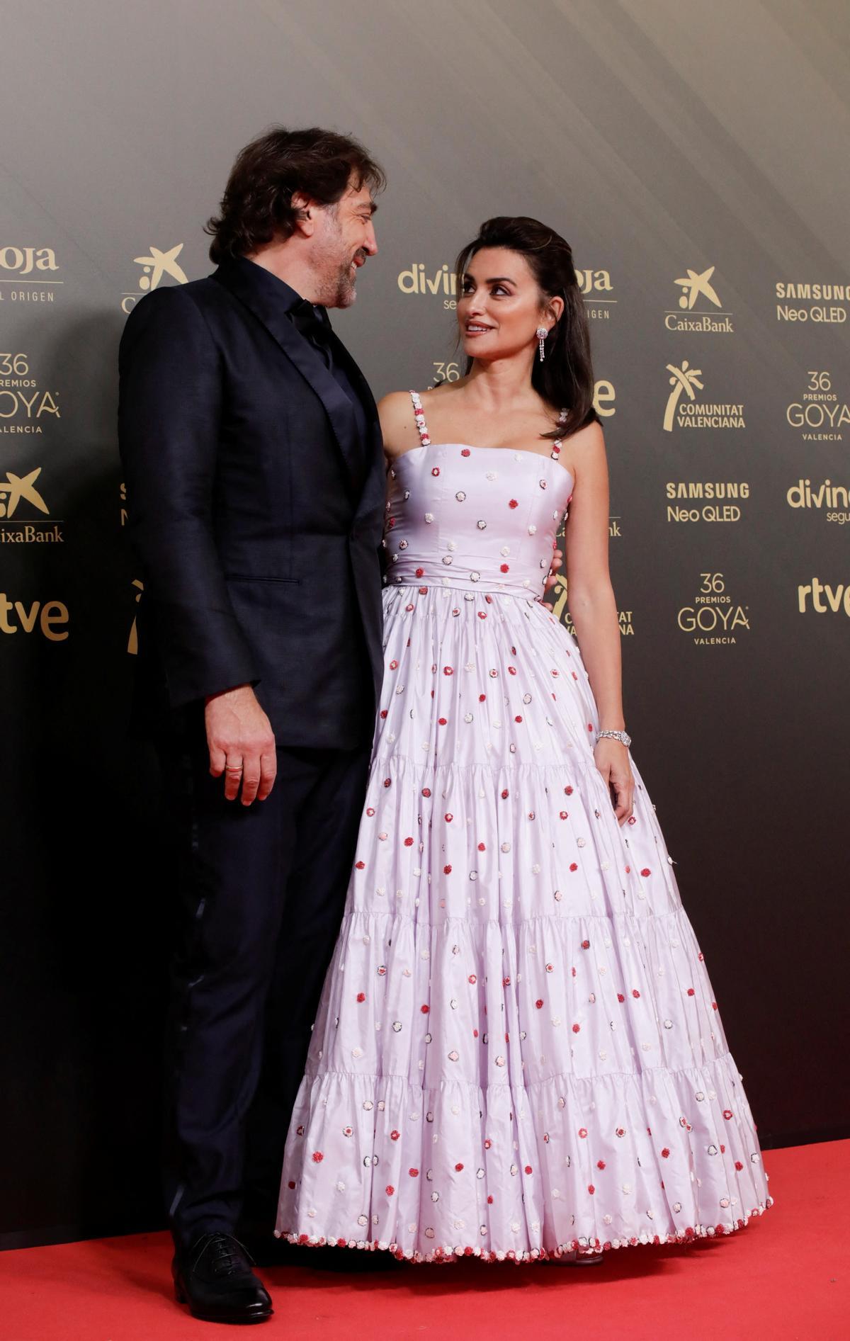 Todas las imágenes de la alfombra roja de los Premios Goya en València