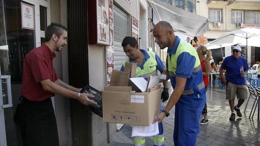 En 2014 se implantó un plan de recogida en la puerta.