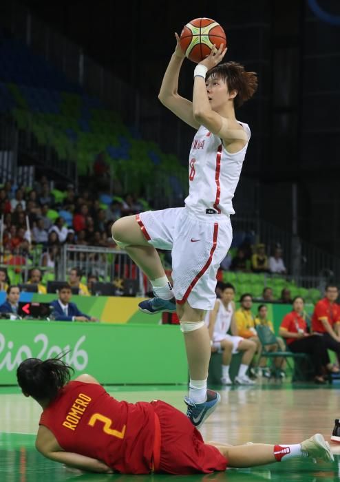 El China - España de baloncesto femenino, en fotos.