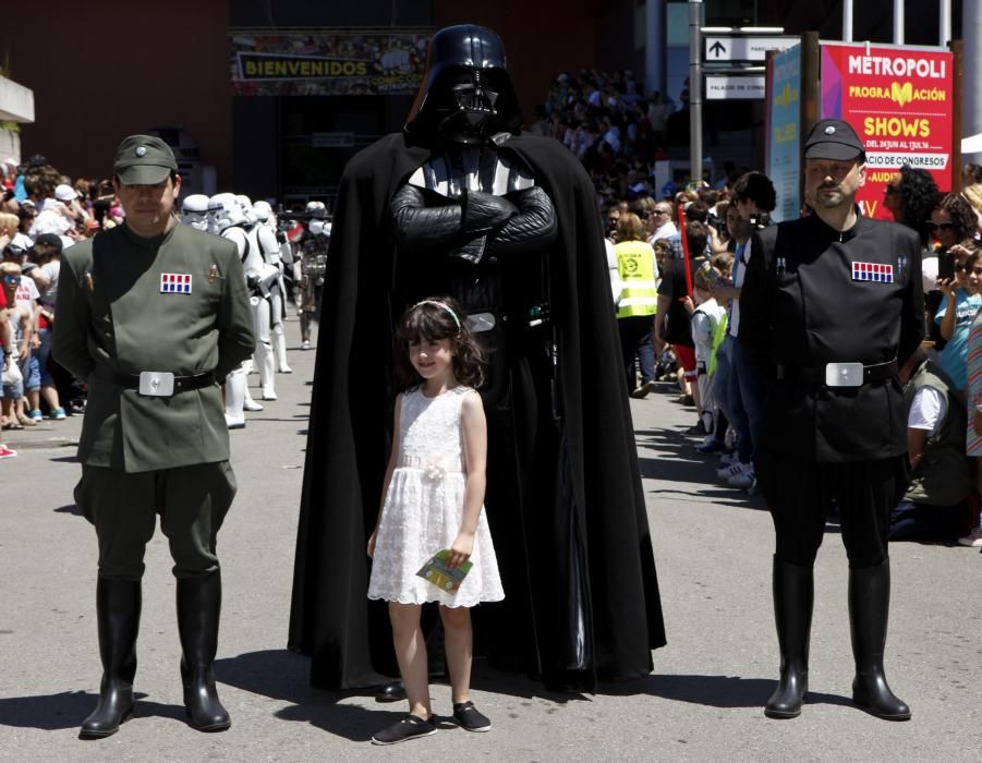 Desfile de "Star Wars" en el festival Metrópoli de Gijón