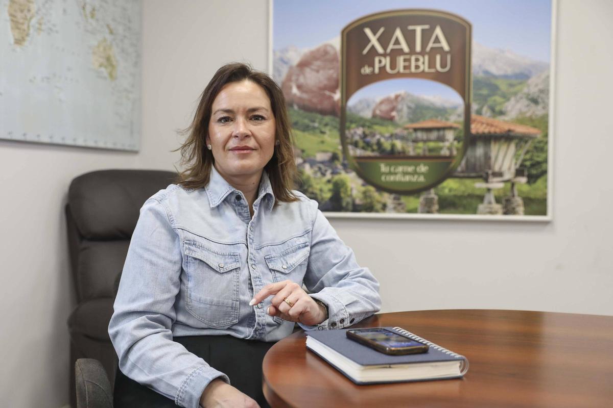 Cristina Sánchez, gerente de Panero Lógistica, en su despacho.