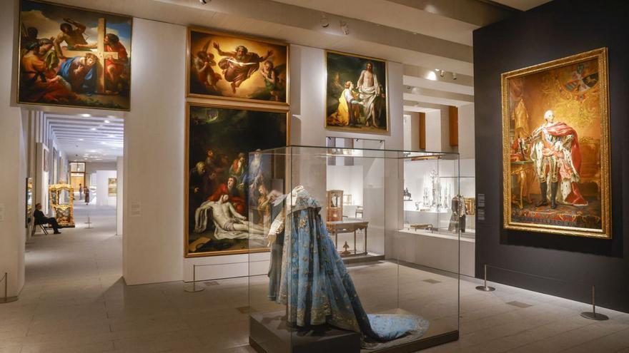 Cinco siglos de historia del arte en España a través de lo que coleccionaron sus reyes podrán ser contemplados en la Galería de las Colecciones Reales.  | EFE/JUAN CARLOS HIDALGO