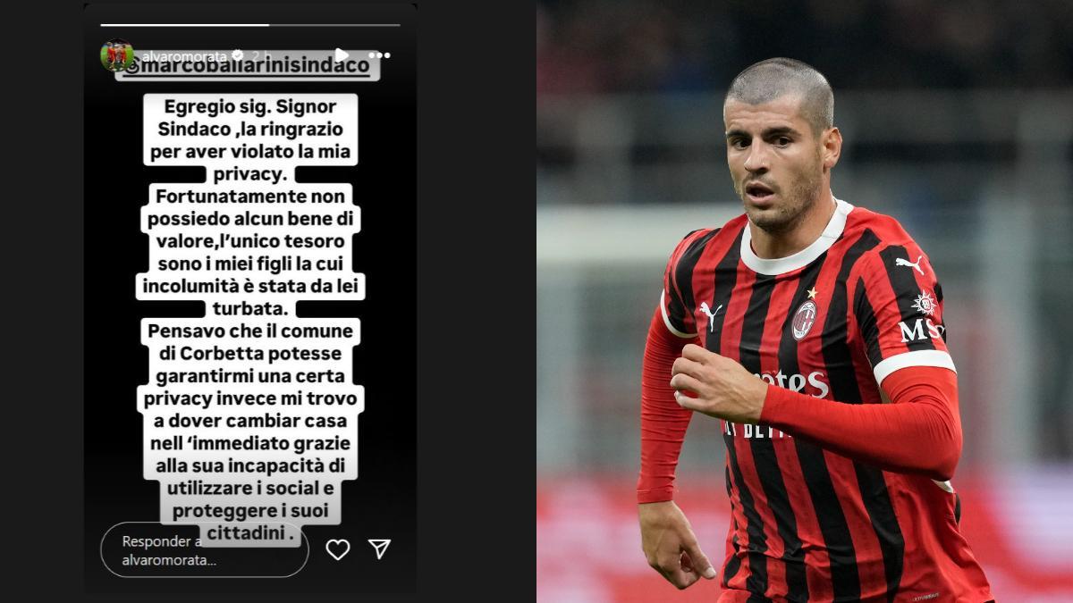 Morata estalla en las redes sociales