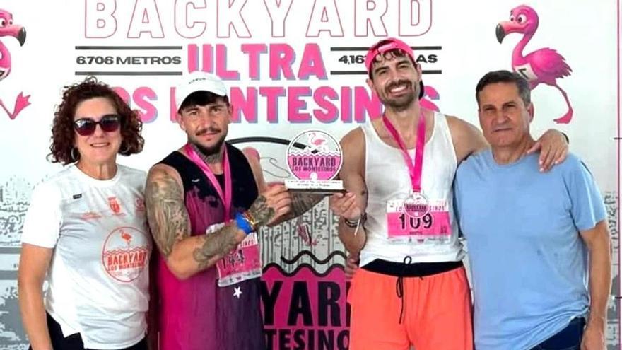 El reto de un ultrafondista de Alzira: Recorre 261 km en 39 horas tras solo ocho meses de preparación