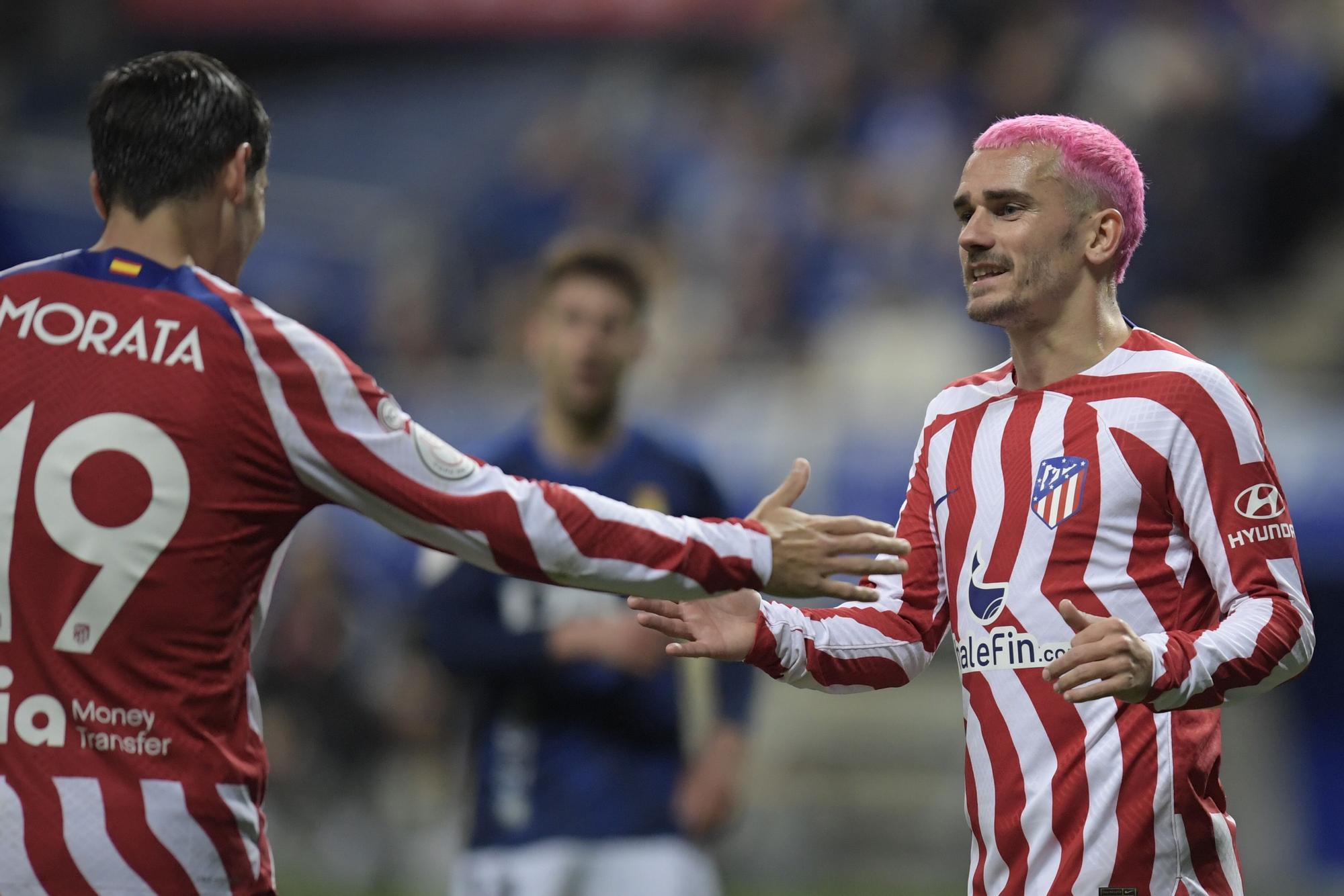 Copa del Rey: Real Oviedo - Atlético de Madrid, en imágenes