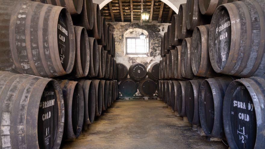 Botas de Brandy en Bodegas Tradición.