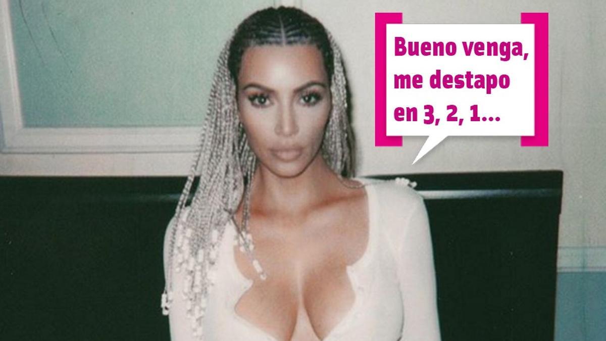 Kim Kardashian se destapa