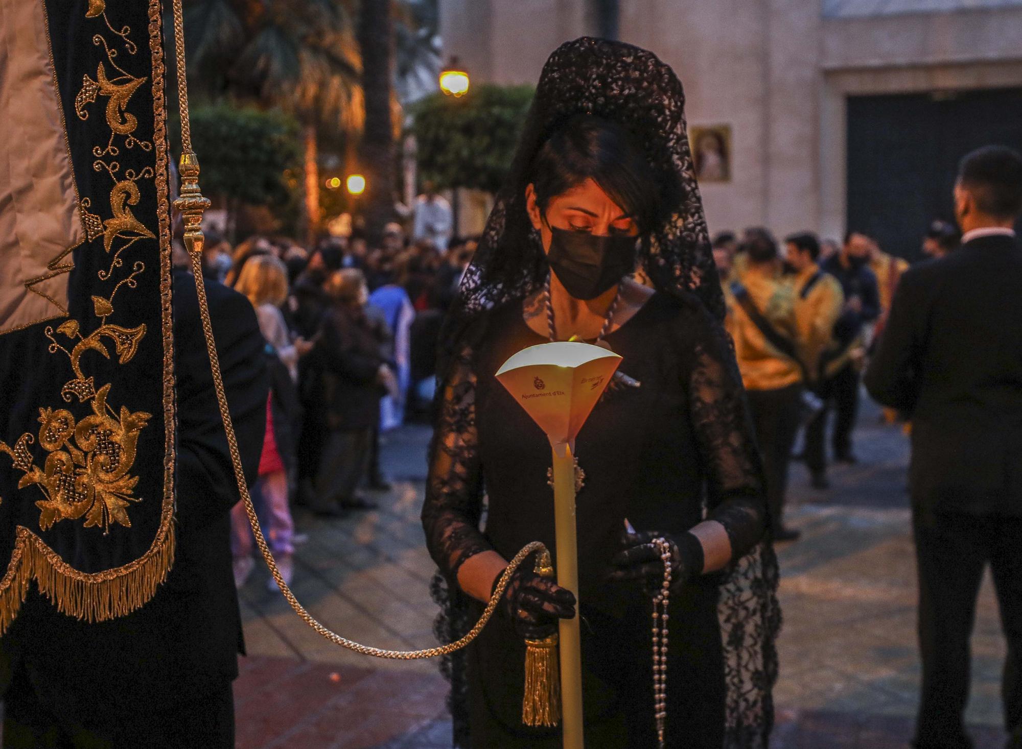 Procesiones Martes Santo Elche: La Sagrada Lanzada,Nuestro Padre Jesus de la Caida,La Santa Mujer Veronica,Santisimo Cristo del Perdon.