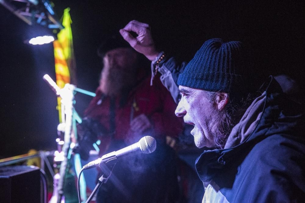 Prop de 3000 persones celebren el Cap d'Any a l'es