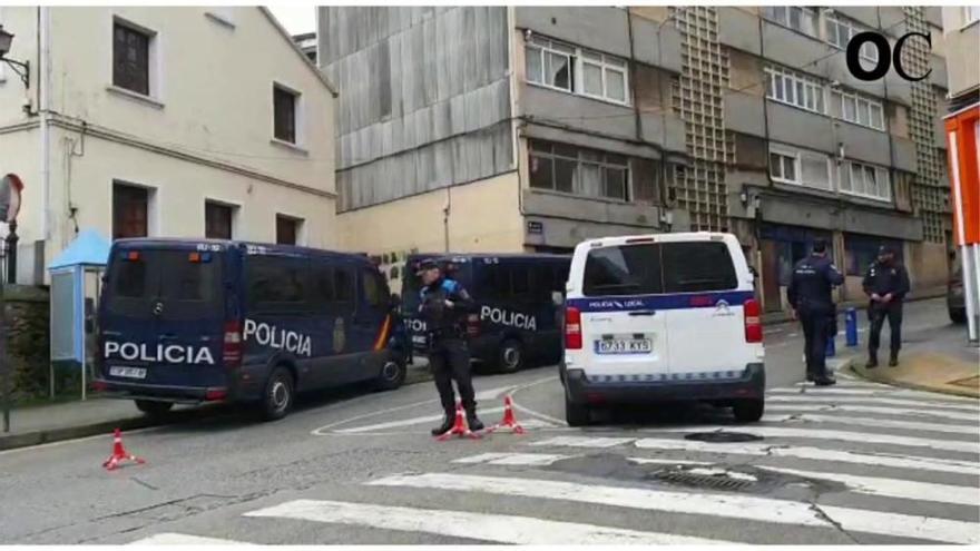 Diez detenidos en una operación antidroga en A Coruña