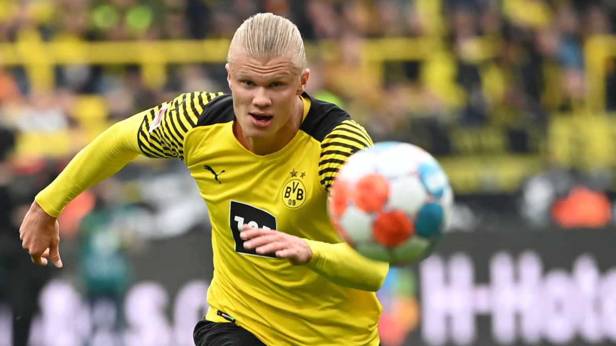 Haaland, jugador del Borussia Dortmund