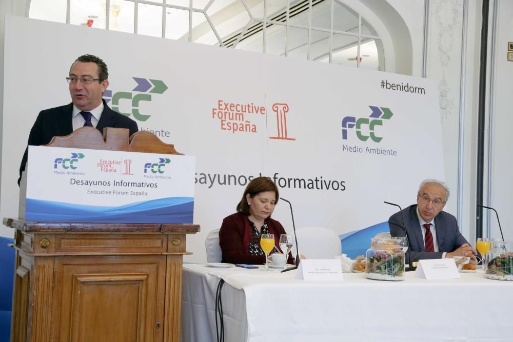 Desayuno informativo del alcalde de Benidorm