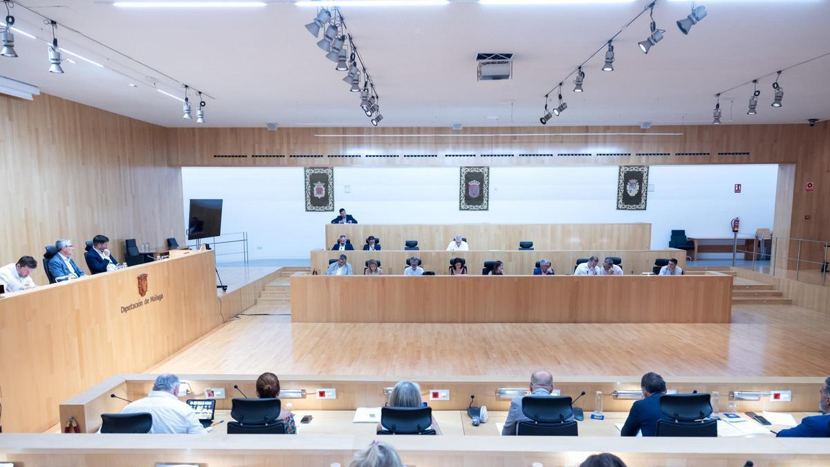 Pleno de la Diputación de Málaga del mes de julio