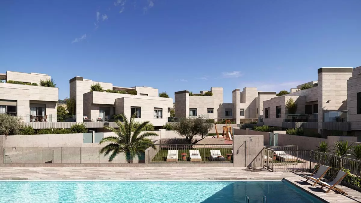 Villas de lujo, piscina privada y 750.000 euros: así es la ‘Moraleja’ aragonesa