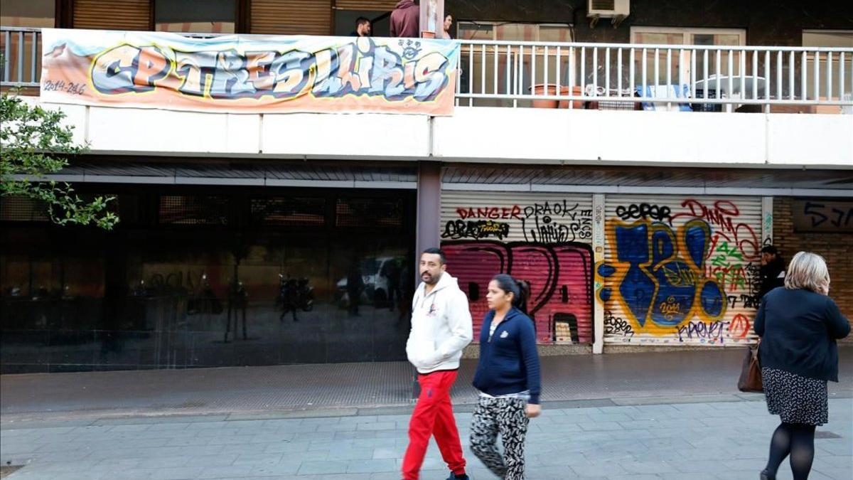 Edificio del Ayuntamiento ocupado