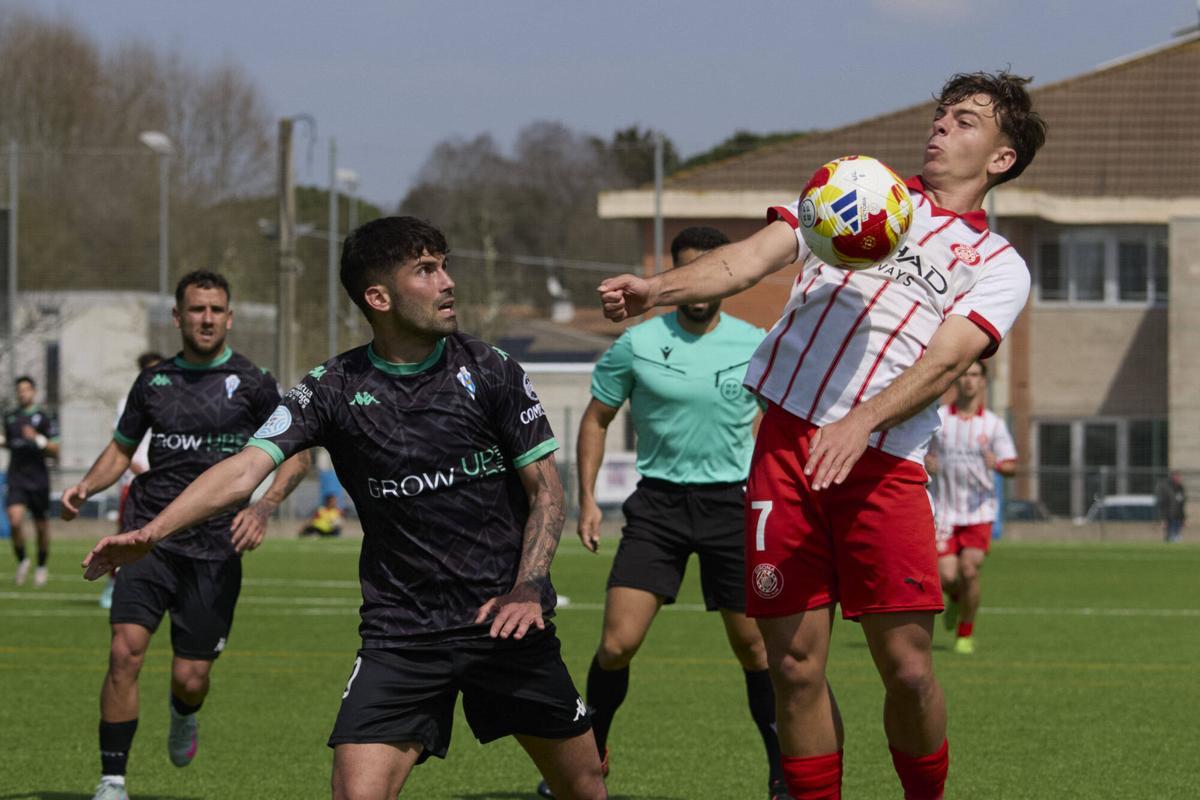 Les imatges del Girona B - Alcoià
