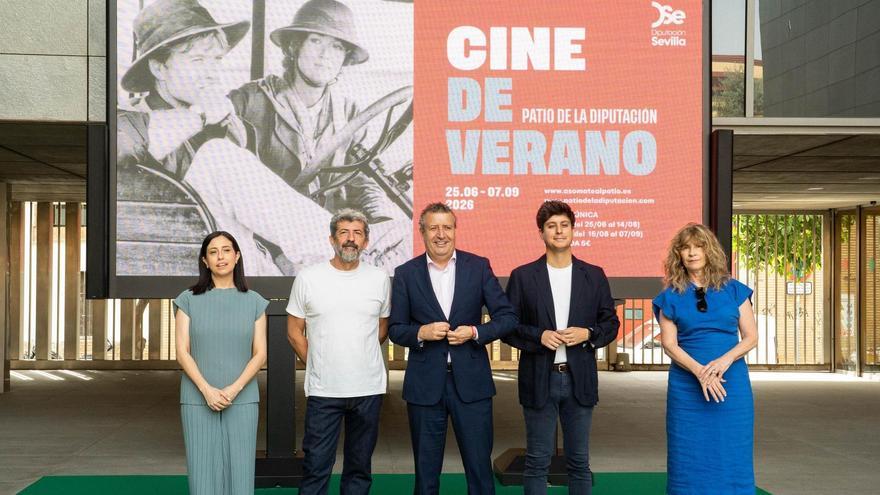 VÍDEO | Llega una nueva edición del Cine de Verano en el Patio de la Diputación