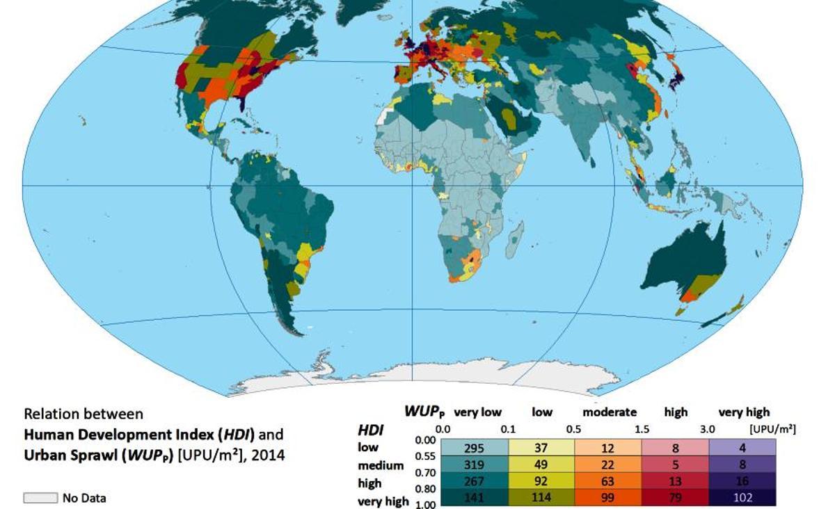 Alerta científica: augment galopant de l’expansió urbana arreu del món Alerta científica: augment galopant de l’expansió urbana arreu del món