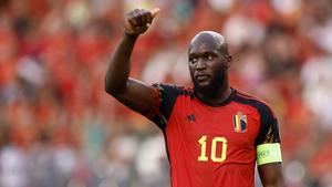 Lukaku, autor del gol belga contra Austria