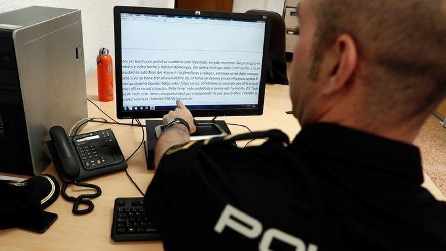 Los delitos a través de internet 
se duplican en tres años en Castellón