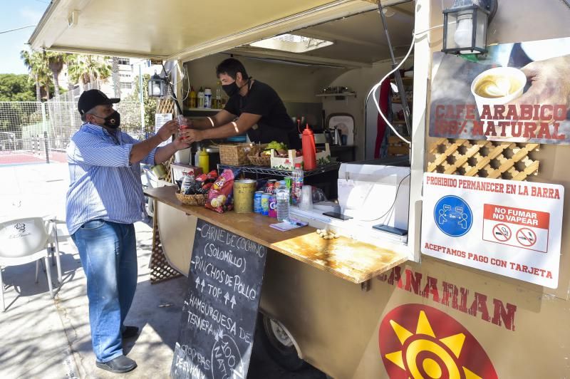 Los food trucks: carros ambulantes de comida de LPGC