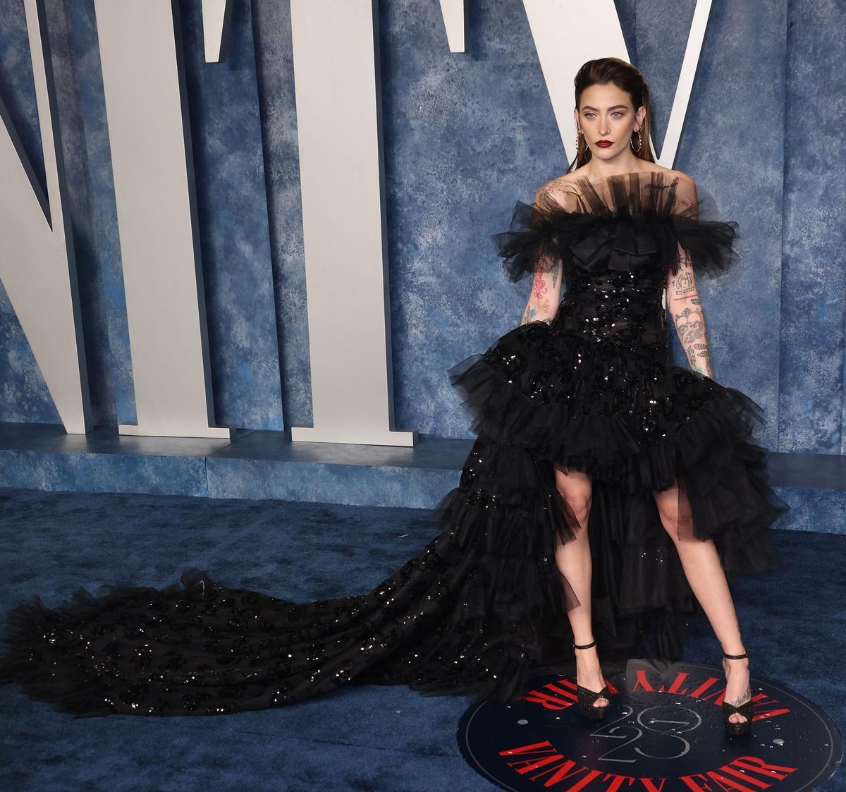 Paris Jackson en la fiesta de Vanity Fair tras los Premios Oscar 2023