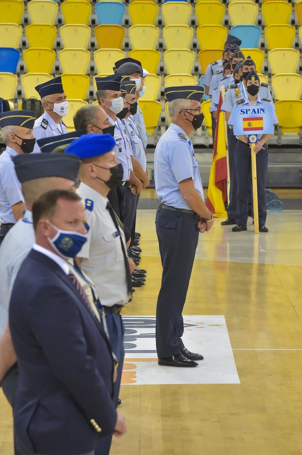 Ceremonia de clausura del Mundial de pentathlon aeronáutico