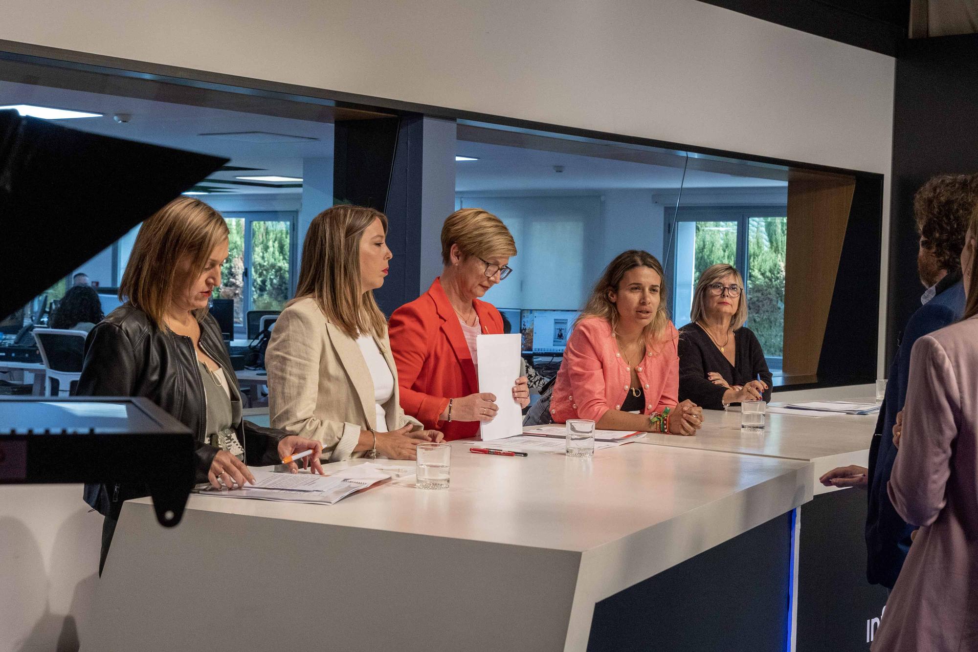 Debate electoral de los candidatos de Santa Pola en INFORMACIÓN