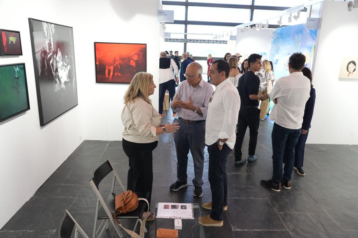 Las mejores imágenes de la inauguración de la Feria de Arte Contemporáneo MARTE en Castelló