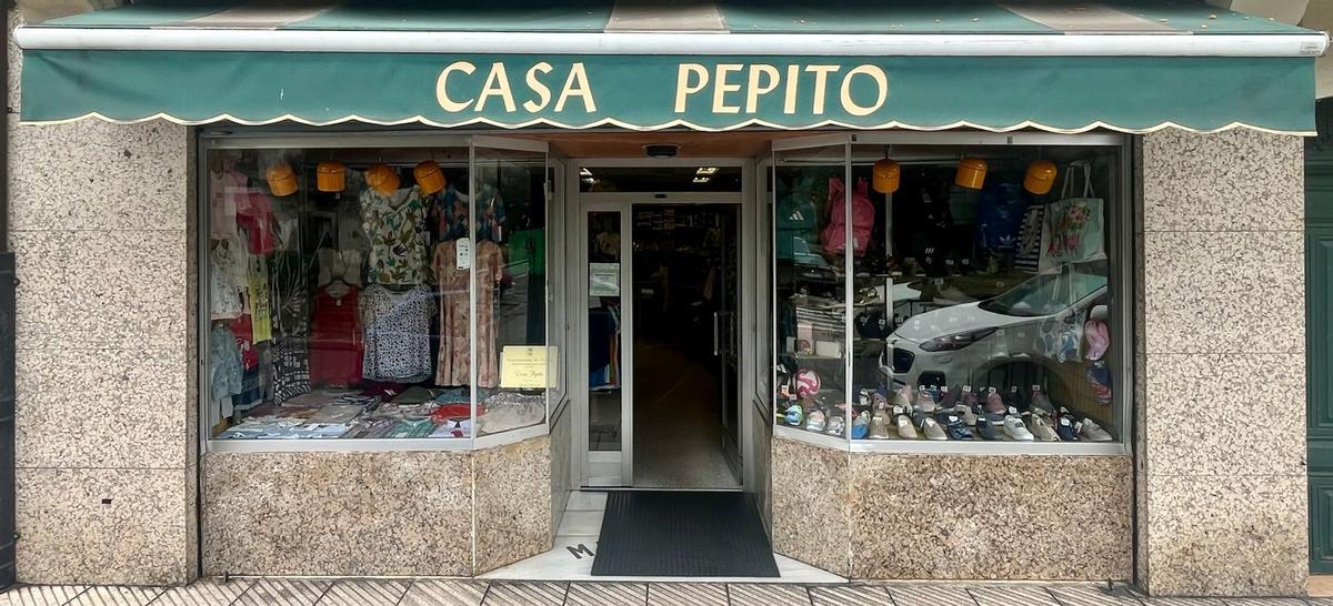 El escaparate de la tienda trubieca.