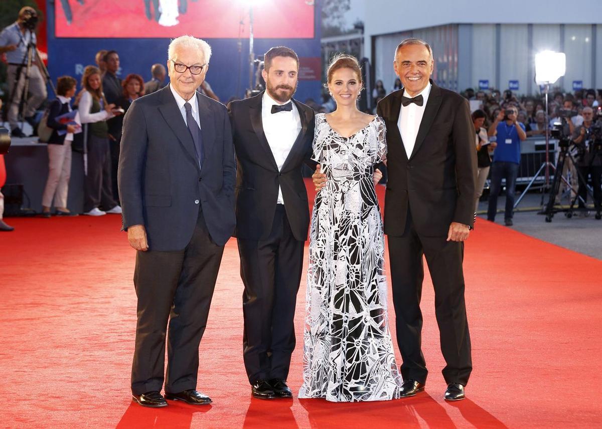 Día 8 del Festival de Venecia: Paolo Baratta, Pablo Larrain, Natalie Portman y Alberto Barbera