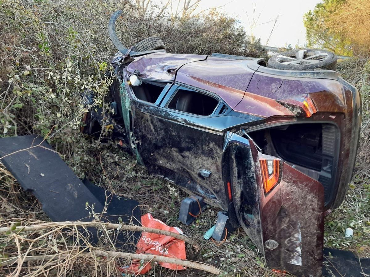 Estado en el que ha quedado el vehículo siniestrado.