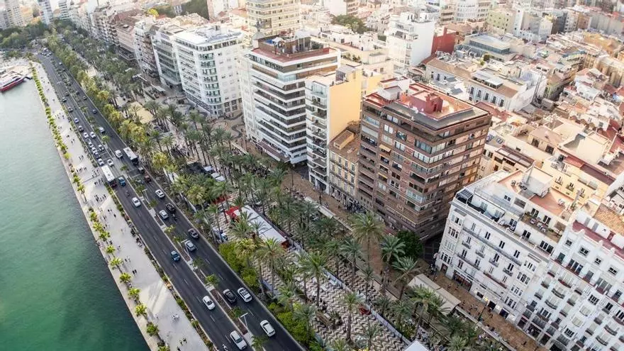 La Explanada de Alicante, la cadena de espacios festeros