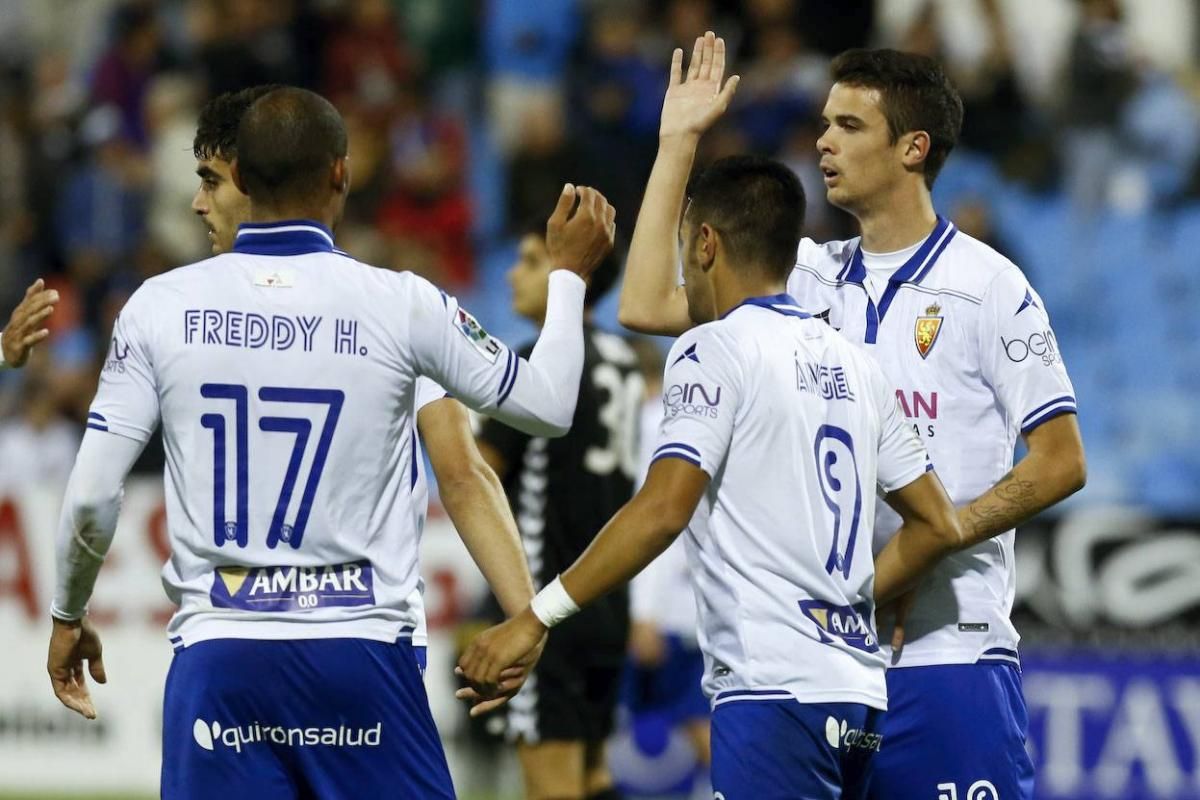 Las imágenes del Real Zaragoza-Llagostera