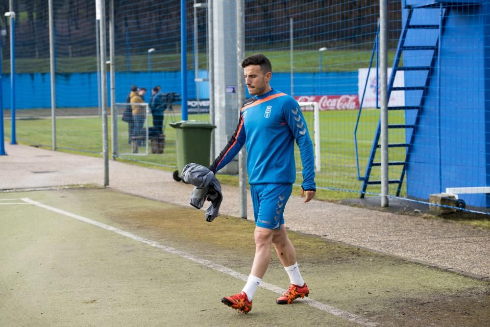 Entrenamiento del Real Oviedo