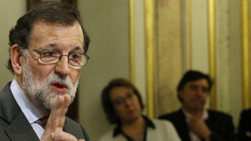 Rajoy: "No me siento acorralado por la corrupción"