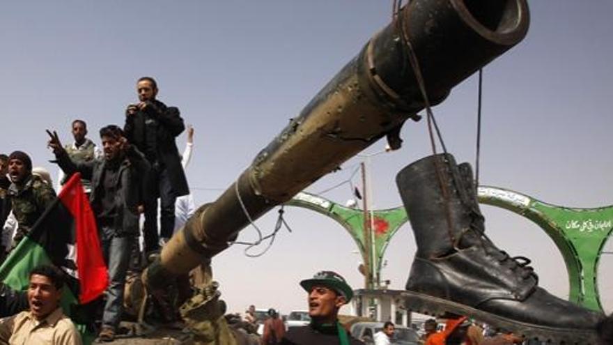 Los aliados despejan el camino a los rebeldes libios