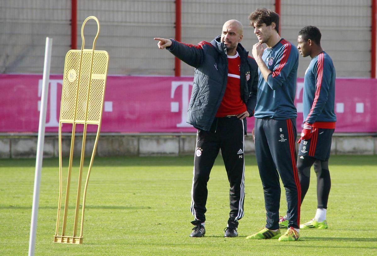 Javi Martínez disfrutó de Pep Guardiola en el Bayern