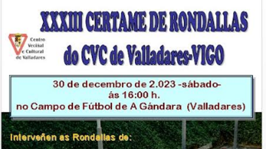XXXIII Certame de Rondallas do CVC de Valladares-Vigo