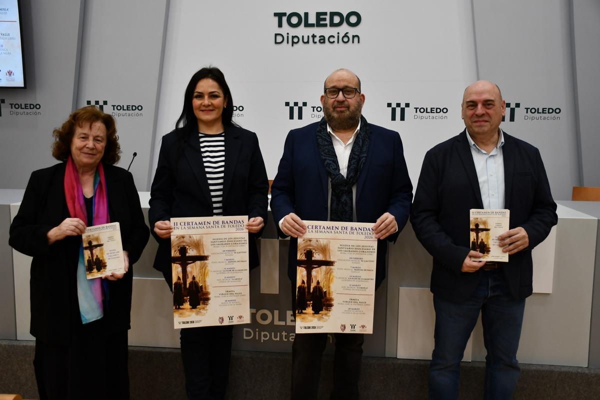 Presentación segundo ciclo de conciertos de bandas de la Diputación de Toledo