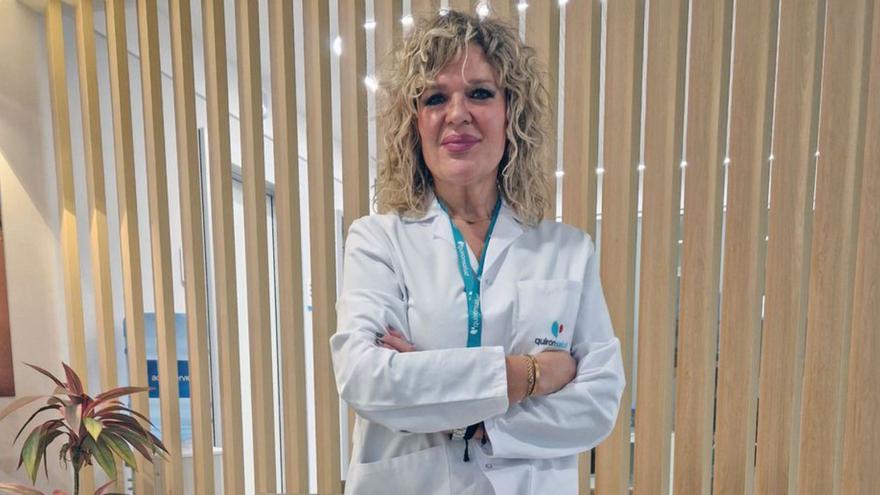 Mayca González-Marín, del centro sanitario Quirónsalud Marbella. | L.O.