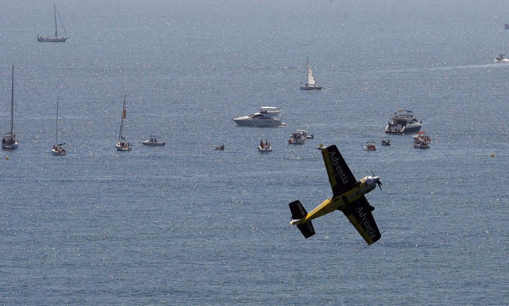 Así fueron los festivales aéreos de 2009 y 2010 en Málaga