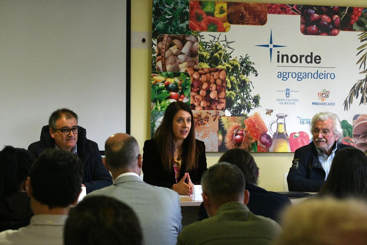 María José Gómez, en Xinzo.