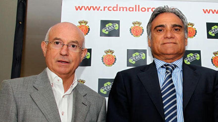 Llorenç Serra Ferrer y Biel Cerdà en una imagen de archivo.